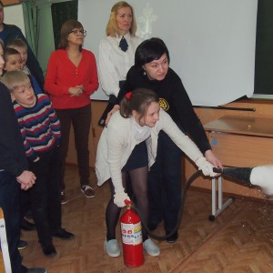 Урок безопасности - Асбестовское городское отделение Всероссийского добровольного пожарного общества